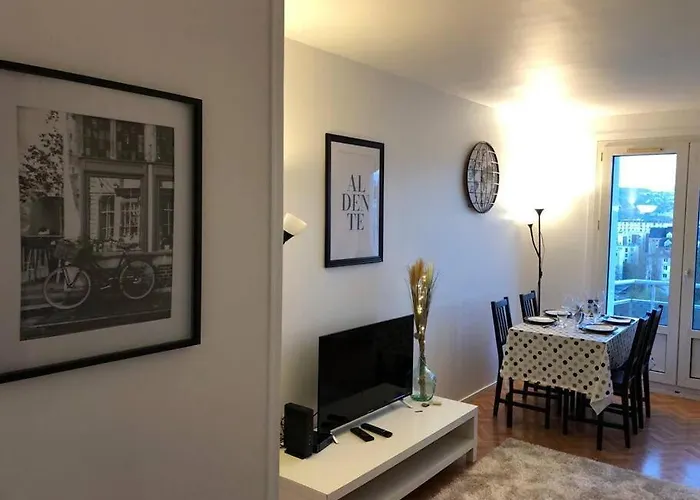 Lejlighed 3 - Vue Panoramique - 2 Places De Parking Rouen